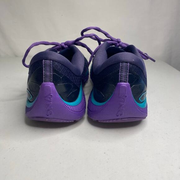 Women's Brooks Pure Grit 5 Trail Running Shoes Purple Black Size 8.5 Hiking - Picture 8 of 16